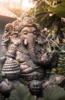 Image of Ganesha, an elephant-headed Hindu god. Taken by Timur Kozmenko